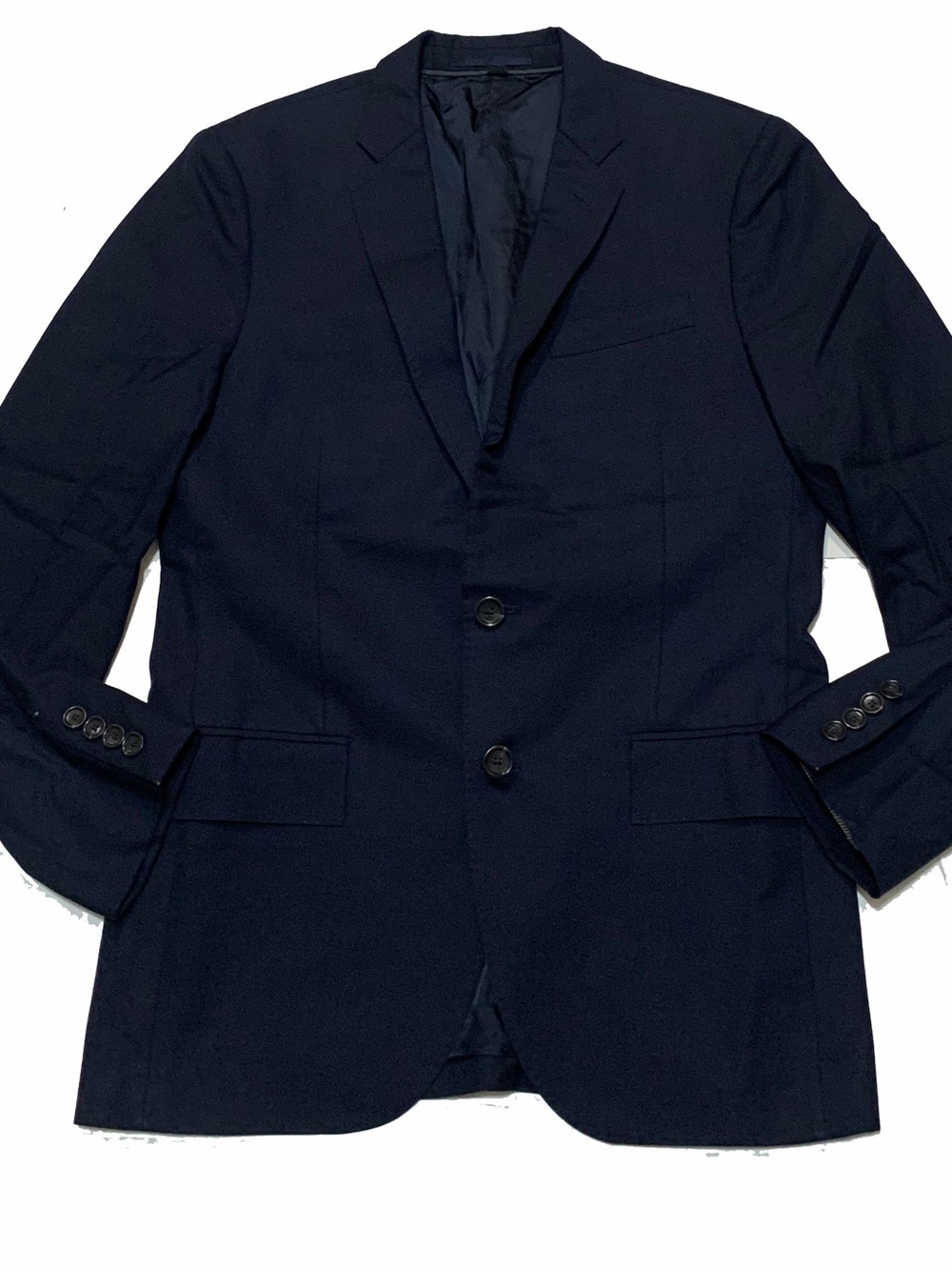 J. Crew Men's Navy Two-Button Sport Coat Blazer